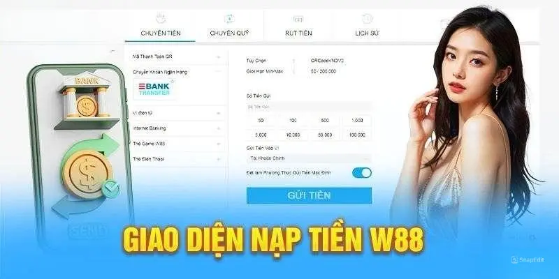 Giao dịch nạp tiền W88 cam kết an toàn, xanh chín Giao dịch nạp tiền W88 cam kết an toàn, xanh chín